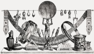 Ancient Roman women's jewelry