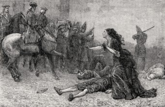 The Rescue of the Duchess of Popoli, Siege of Barcelona, 18th century, War of Spanish Succession,