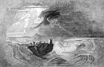 The crossing of the Red Sea, Book of Exodus, Old Testament, Hebrew Tanakh