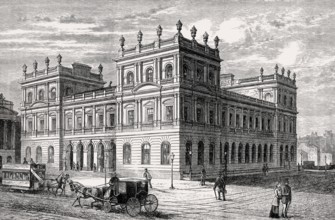 General Post Office at the East End of Princes Street, Edinburgh, Scotland, 19th century