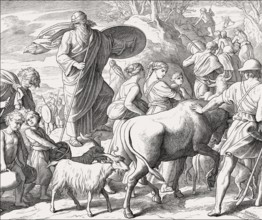 Mattathias' Followers, Old Testament, by Julius Schnorr von Carolsfeld