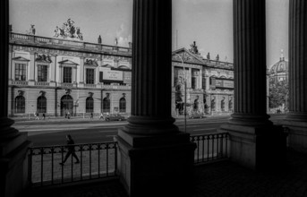 Germany, Berlin, 15 October 1991, Zeughaus (German Historical Museum), exhibition People and Houses