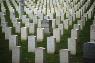 San Fransisco, United States - December 21, 2015: The United States National Cemetery in San