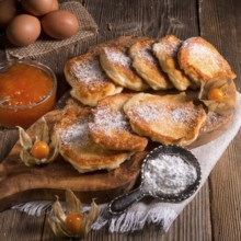 Racuchy - Polish yeast pancakes