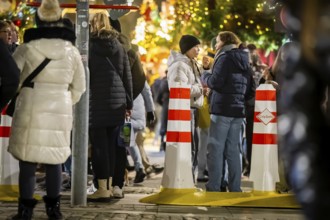 The Dresden Striezelmarkt is a Christmas market in Dresden. It has been held in Advent since 1434,
