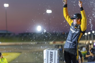 Ryan Blaney wins the Iowa Corn 350 Powered by Ethanol in Newton, IA, USA