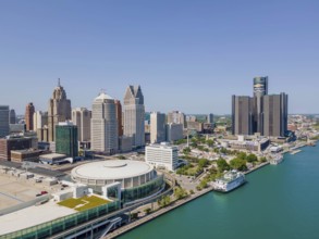 The Streets of Downtown Detroit plays host to the INDYCAR Series for the Chevrolet Detroit Grand