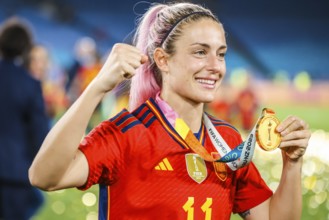 SYDNEY, AUSTRALIA, AUGUST 20: Alexia PUTELLAS of Spain after Spain beats England in the final of