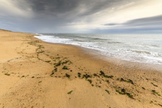 Beach on the Atlantic Ocean near Sables d'olonne, France