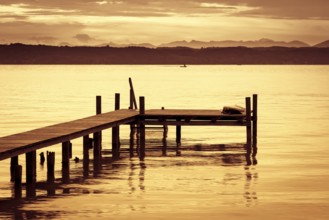 An image of the Starnberg Lake in Germany