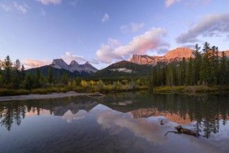 The Three Sisters Alberta Bannf National Park