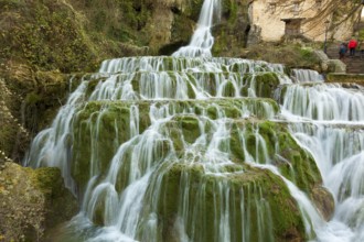 Orbaneja del Castillo waterfall, Burgos, Castilla y Leon, Spain