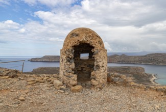 A picture of the Gramvousa Fort
