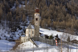 Pilgrimage Church of Our Lady, Madonna, Val Senales, South Tyrol, Italy