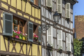 Colmar is a picturesque old tourist neighborhood with beautiful canals and traditional half