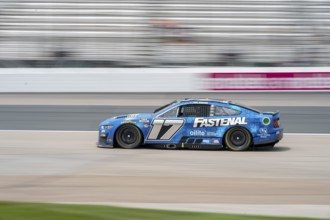 NASCAR Cup Driver, Chris Buescher (17) takes to the track to practice for the Crayon 301 at the New