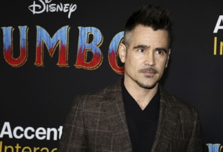Colin Farrell at the World premiere of 'Dumbo' held at the El Capitan Theatre in Hollywood, USA on