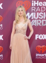 Elle Fanning at the 2019 iHeartRadio Music Awards held at the Microsoft Theater in Los Angeles, USA