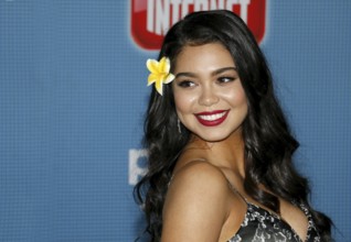 Auli'i Cravalho at the World premiere of 'Ralph Breaks The Internet' held at the El Capitan Theatre