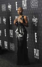 Cynthia Ervio at the 30th Annual Critics Choice Awards held at the Barker Hangar in Satna Monica,