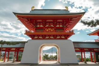 Shimonoseki Akama Shrine in Yamaguchi, Japan