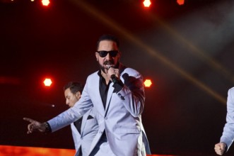 The Backstreet Boys at the O2 World in Hamburg, 29/03/2014, Hamburg, Germany
