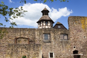 Burg Wülmersen castle, region Kassel, Upper Weser Valley, Weser Uplands, Weserbergland,