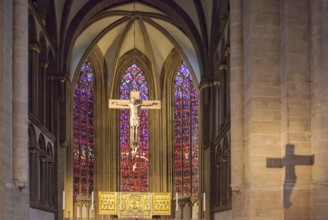 Copy of the Minden Cross, Minden Cathedral, Minden, North Rhine-Westphalia, Germany