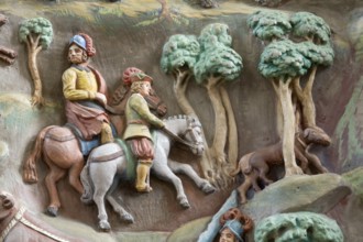 Altarpiece from 1667, Legend of Genoveva of Brabant, St., Saint, Saint