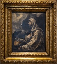 El Greco, San Francisco in ecstasy, 1594-1604, oil on canvas, Museo de Bellas Artes, Bilbao, Spain