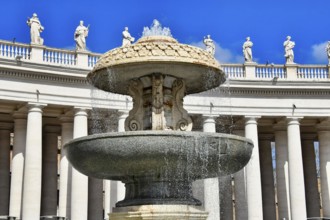 Fountain in park, photo as a background, digital image