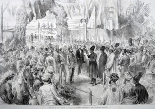 Royalty on Tour Arrival of the Prince of Wales at Bombay Address of the Municipal Council, Bombay