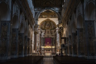 AMALFI, ITALY, APRIL 31 2022, Presbytery of the St. Andrew cathedral in Amalfi, Italy