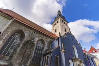 St. Nicholas Church and Niguliste Museum in Tallinn, Estonia