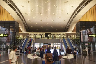 27.06.2019, Doha, Qatar, Interior view of the new Hamad International Airport
