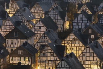 Freudenberg, the old town centre built entirely in half-timbered construction