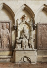 Southern side choir (Sailer Chapel), tomb of Bishop Sailer, St., St., Saint