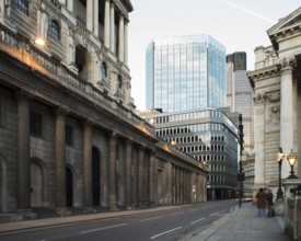 Contemporary Buildings in city of London