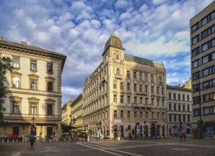 Streets of the old town of Budapest, Hungary, Budapest, Hungary
