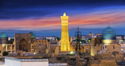 View of the Historic Centre of Bukhara, Uzbekistan