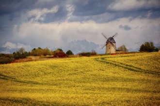 Windmill, Devil's Mill near Warnstedt Harz Mountains