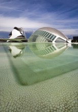The Ciudad de las Artes y de las Ciencias is a science centre in Valencia. It was built between