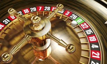 high resolution 3D rendering of roulette