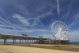 At the beach of Scheveningen