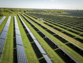 Solarpark, Luftbild