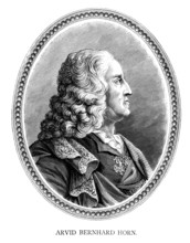 Count Arvid Bernhard Horn of Ekebyholm (April 6) (1664 ? April 17) (1742) was a Swedish soldier,