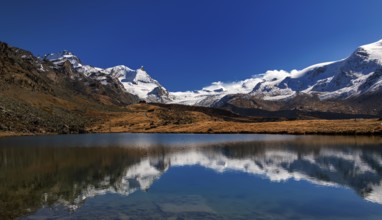 Zermatt, Matterhorn, Stellisee. Switzerland