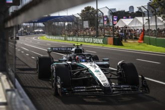 MELBOURNE, AUSTRALIA - MARCH 14: Andrea Kimi Antonelli of Italy drives the Mercedes AMG Petronas F1