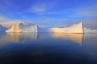 Denmark, Greenland, typical landscape, bizarre ice structure, drift ice, Greenland, Denmark