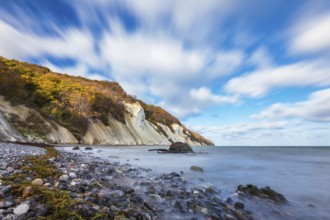 Baltic Sea coast on the island of Mön in Denmark